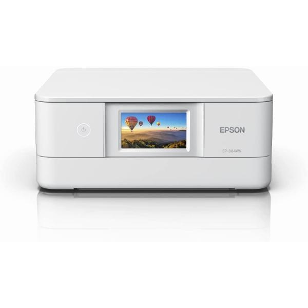 エプソン EPSON  プリンター A4インクジェット複合機 カラリオ EP-884AW ホワイト(白)