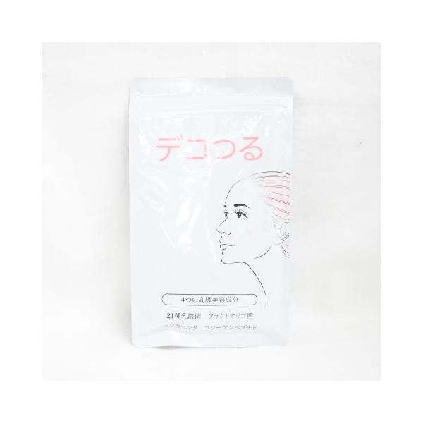 デコつる 乳酸菌サプリ 124粒  新日本漢方ラボ Amazon | デコつる でこつる 新日本漢方ラボ 124粒 2袋セット | ノー