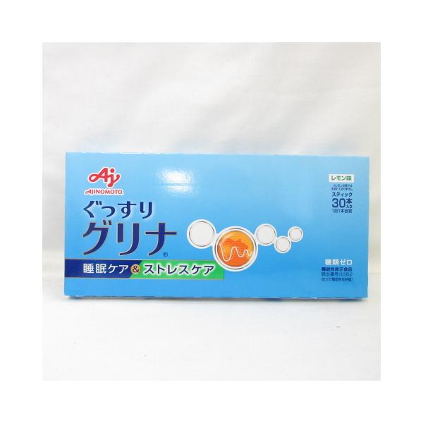 他サイト： ぐっすりグリナ 睡眠ケア＆ストレスケア レモン味 スティック30本入り 99gの商品画像
