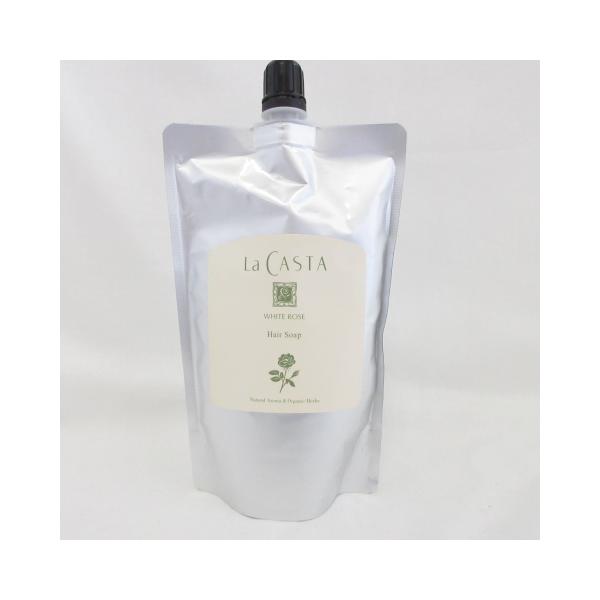 ラ・カスタ ホワイトローズ ヘアソープ 弱酸性シャンプー 詰め替え用 290ml シャンプー ( 0512-K4 )