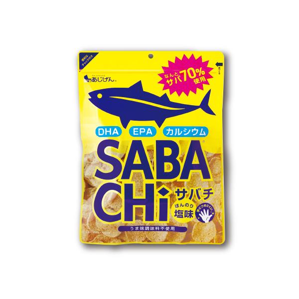 ○サバチ（さばチップス） 70g原材料/さば、でん粉（サゴ、タピオカ）、砂糖、植物油、食塩※エネルギー：1袋70g当たり373kcal※アレルギー表示：さば※当工場では、小麦、そば、卵、乳成分、落花生、えび、かに、くるみを含む製品を製造して...