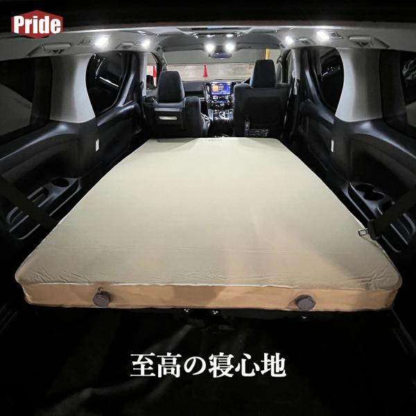 インフレーターマット 厚さ10cm  幅120cm キャンプ 車中泊 ワイド ファミリー  車 自動膨張 軽自動車エアーベッド 自動膨張式  アウトドア 防災 ソロキャンプ