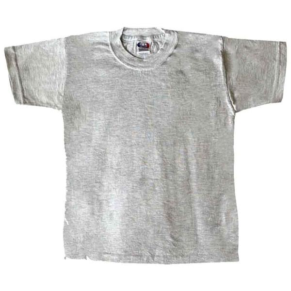 アウトレット 訳あり Tシャツ アッシュグレー 無地 安い キッズ 子供