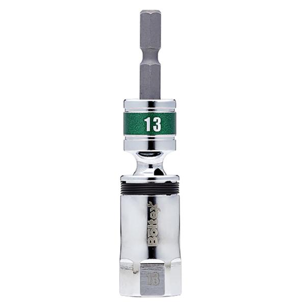 Boltex ボルテックス SAKURA 首振りセミロングソケット BSS-13FSL 13mm (全長) 86mm (型番:70101166)