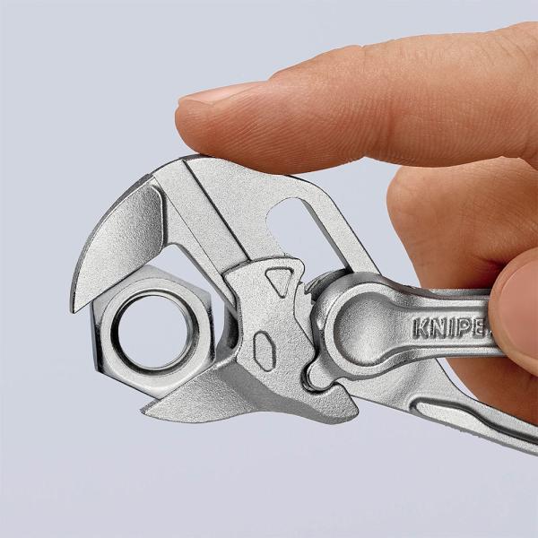 KNIPEX �N�j�y�b�N�X �v���C���[�����` XS 8604-100BK �J�������� 10�i�K�ő�J���� 21mm �S�� 100 (�^��:3087298) ���i�摜1