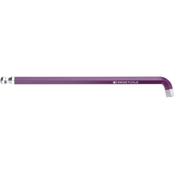 PB ピービー レインボー六角レンチ ショートヘッド ボールポイント付き 2212.L-8PU 対辺8.0mm (型番:733243655)