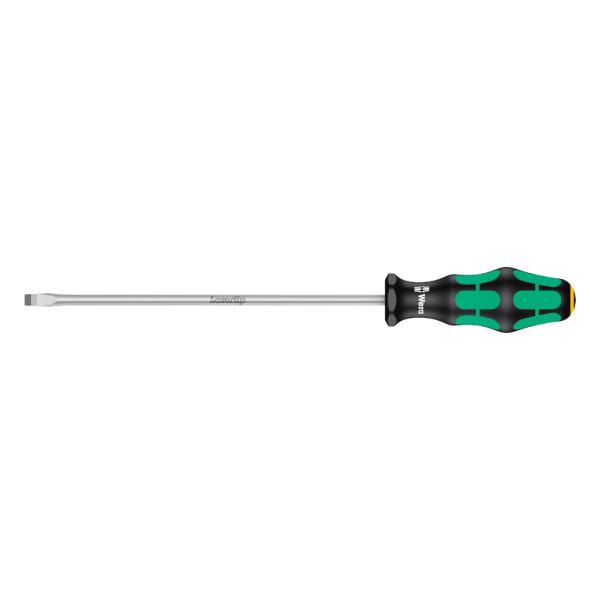 WERA ヴェラ レーザーチップロングマイナスドライバー 丸軸 334 1,2x6,5 200 (型番:05007621001)