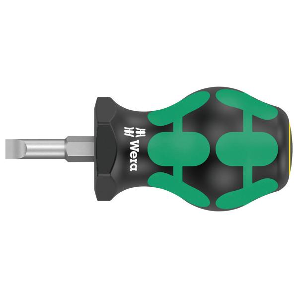 WERA ヴェラ スタビードライバー 335 Stubby 1,0 x 5,5 x 25 mm 1.0x5.5mm 25mm (型番:05008842001)