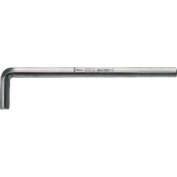 WERA ヴェラ 六角レンチ 950 L Hex-Plus SW 2,0 2.0mm 100mm (型番:5021605001)