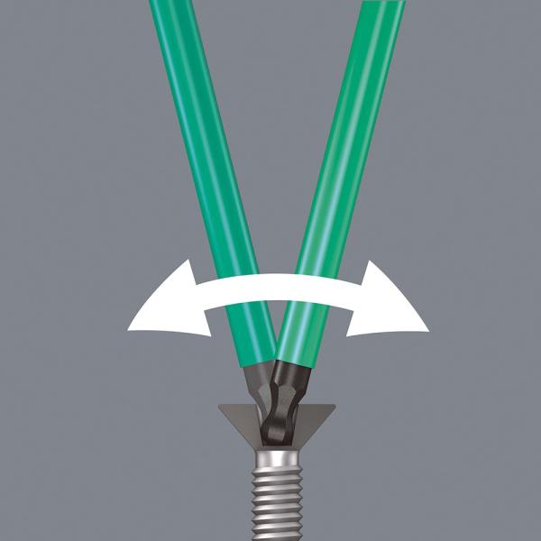 WERA ���F�� �Z�p�����` �}���`�J���[ 950 SPKL �Ε�2.5mm 19x112(L1xL2)mm (�^��:05022604001) ���i�摜2