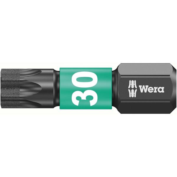 WERA ヴェラ ダイヤモンドインパクタートルクスビット 867/1 IMP DC TX30 25mm (型番:05057626001)