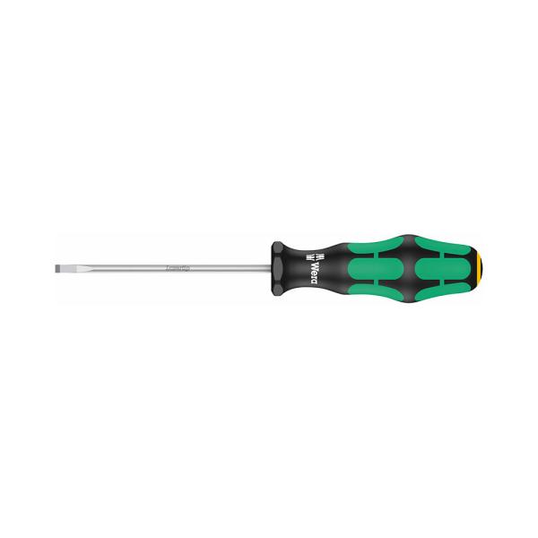 WERA ヴェラ レーザーチップマイナスドライバー 丸軸 先端ストレートタイプ 335 0.8x4.0(刃厚ｘ刃幅)mm 100mm (型番:05110004001)