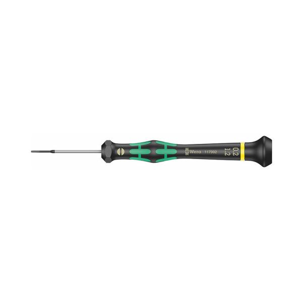 WERA ヴェラ 精密マイナスドライバー 2035 0.2ｘ1.2(刃厚ｘ刃幅) 40mm (型番:05117992001)