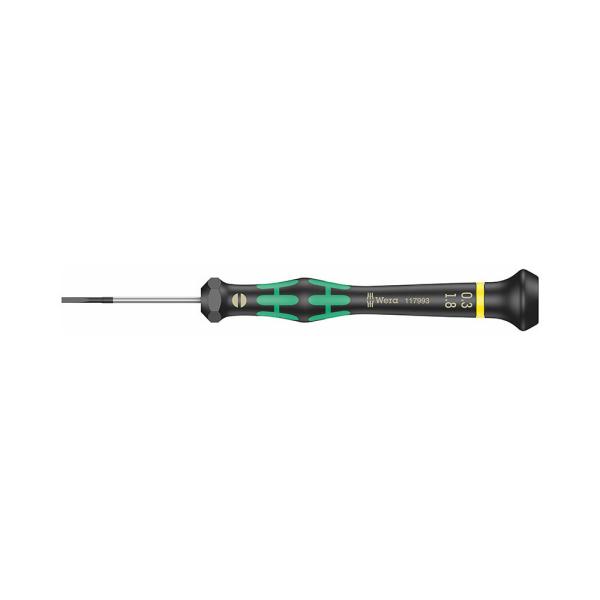 WERA ヴェラ 精密マイナスドライバー 2035 0.30x1.8(刃厚ｘ刃幅) 40mm (型番:05117993001)