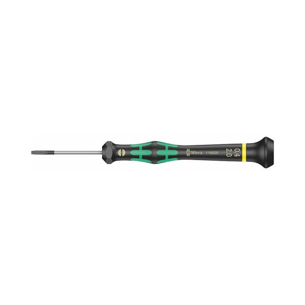 WERA ヴェラ 精密マイナスドライバー 2035 0.4ｘ2.0(刃厚ｘ刃幅) 40mm (型番:05118005001)