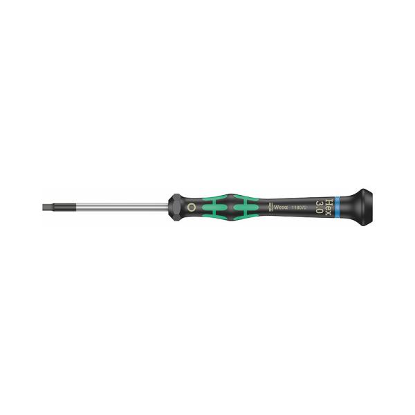 WERA ヴェラ 精密六角ドライバー 2054 対辺3.0mm 60mm (型番:05118072001)
