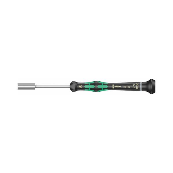WERA ヴェラ 精密ナットドライバー 2069 対辺2.0mm 60mm (型番:05118110001)