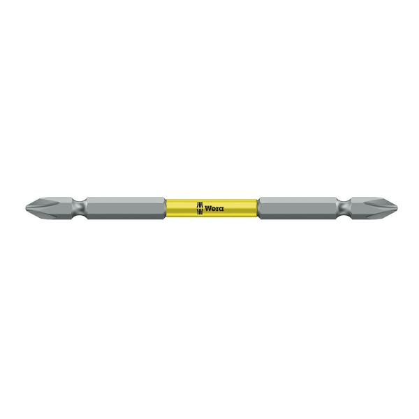 WERA ヴェラ 両頭プラスビットノーマル黄色 851/23 BTH yellow PH2 110 (型番:05344211001)