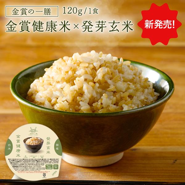 発芽玄米 ご飯パック パックご飯 玄米 120g 48食 玄米パックご飯 国産 金賞の一膳 金賞米 金賞健康米