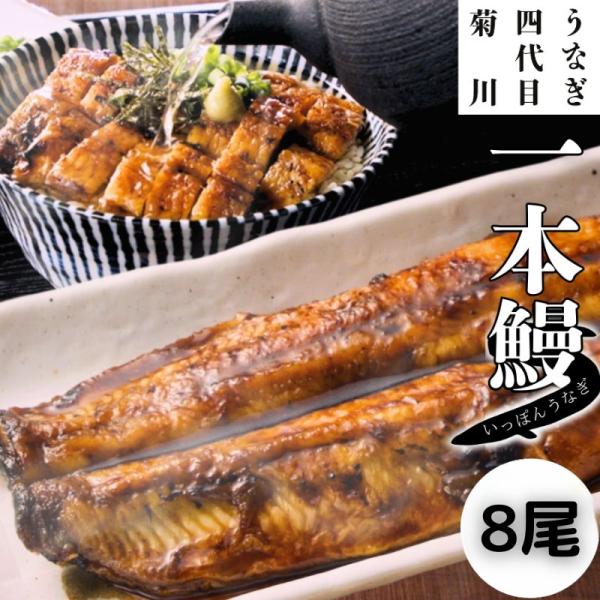 国産うなぎ 2尾 地焼き 贈答品 うなぎ四代目菊川 一本うなぎ 肉厚 秘伝のタレ お土産 取寄せ ギフト 冷凍 土用丑 土用の丑の日 手土産 うなぎ