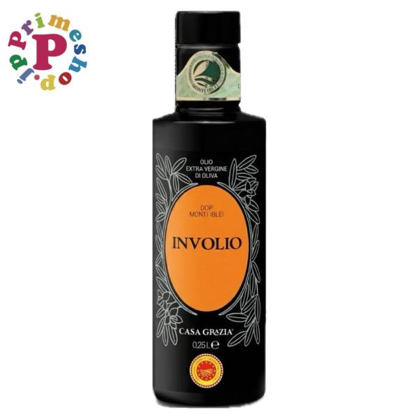 インヴォリオ DOP モンティ イブレイ オリーブオイル エキストラバージン 250ml カーサグラッツィア イタリア シチリア産 DOP認定