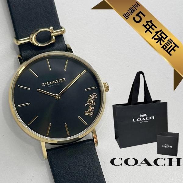 【新品未使用】COACH コーチ 腕時計 COACH コーチ 腕時計 正規品 5年保証 ショッパー付き レディース