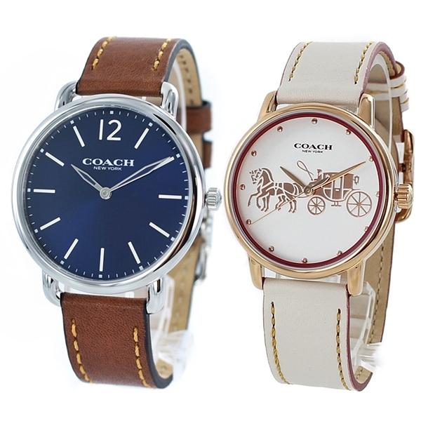 ペア ウォッチ コーチ 腕時計 代 30代 恋人 夫婦 贈り物 ブランド ブラウン ホワイト レザー プライム ウォッチ 通販 Yahoo ショッピング
