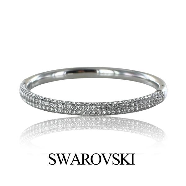 SWAROVSKI ショッパー付き スワロフスキー バングル