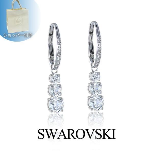 SWAROVSKI（スワロフスキー） 純正ショッパー付 ピアス レディース
