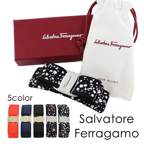 FERRAGAMO フェラガモ バレッタ リボン ヘアアクセサリー 髪留め FERRAGAMO フェラガモ バレッタ リボン ヘアアクセサリー 髪留め