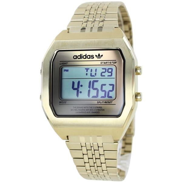 adidas ゴールド アナログ腕時計 adidas Originals アディダス STREET ストリート DIGITAL TWO