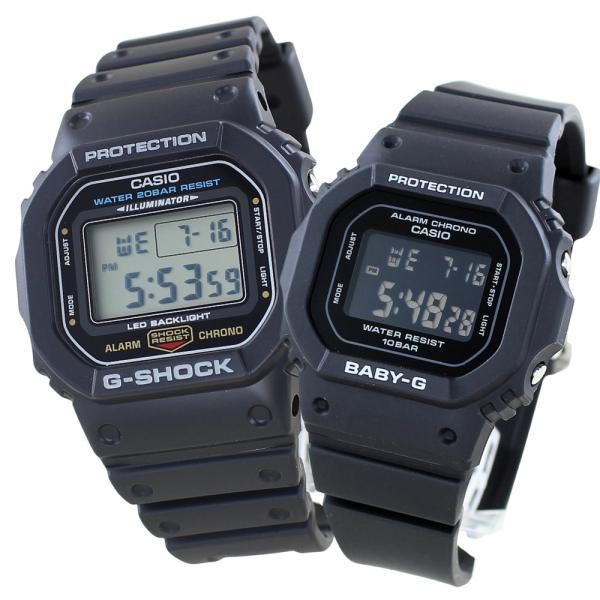 G-SHOCK CASIO ペアウォッチ カシオ Gショック ベビーG 定番スクエア