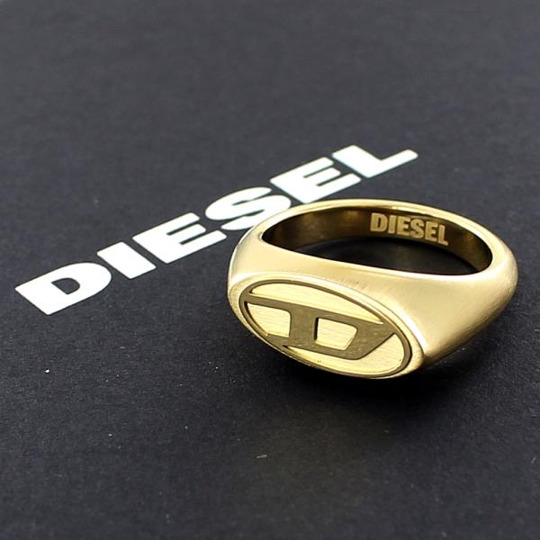 DIESEL メンズサイズ　ステンレス　リング　2個セット ディーゼル 指輪 メンズ 父の日 ブランド おしゃれ ステンレス 2