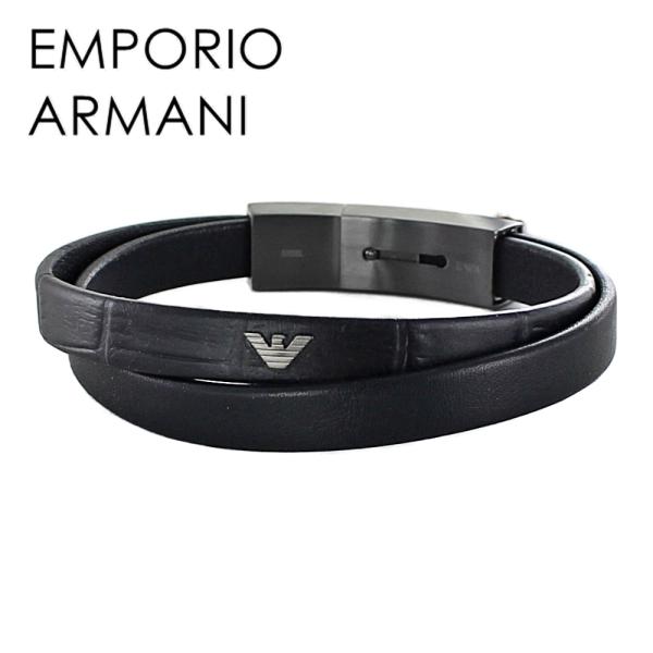 国内外の人気集結 エンポリオアルマーニ レザー 男性ギフト メンズ ブレスレット ブレスレット 0 Free Www Gatorheatandair Com