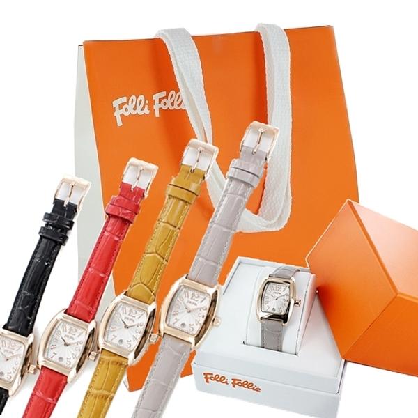 フォリフォリ腕時計♡ Folli Follie（フォリフォリ） 並行輸入品 腕時計 レディース レッド