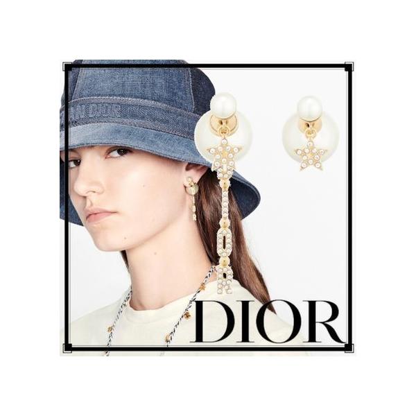 ディオール Dior ピアス 海外限定 21Cruise 最新作 TRIBALES パール 