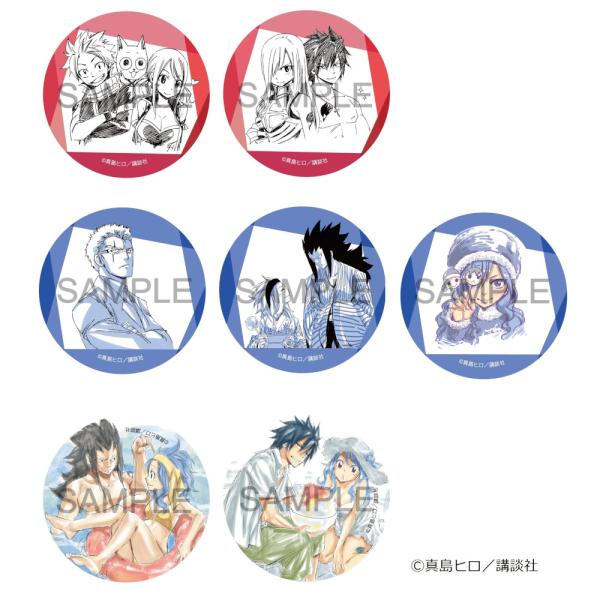 予約 02/24 発送予定】 FAIRY TAIL 缶バッジ vol.2 ※ブラインド販売