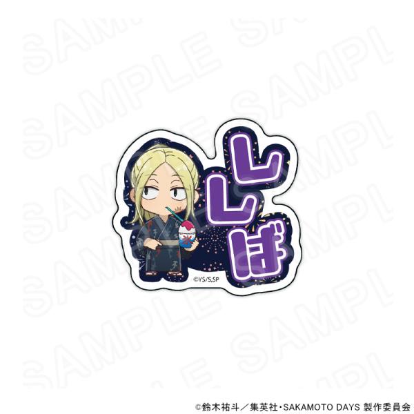 【 09/09 発送予定】 TVアニメ『SAKAMOTO DAYS』 ミニキャラアクリルネームバッジ 神々廻 グッズ