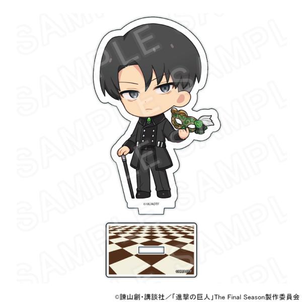 【 09/08 発送予定】 TVアニメ『進撃の巨人』 アクリルスタンド 舞踏会Ver（リヴァイ） グッズ