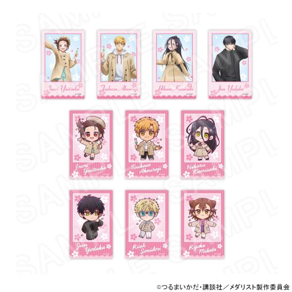 メダリスト 三家田涼佳 チェキ クレープ クリアカード 缶バッジ まとめ 11/15 発送予定】 メダリスト チェキ風トレーディングカード