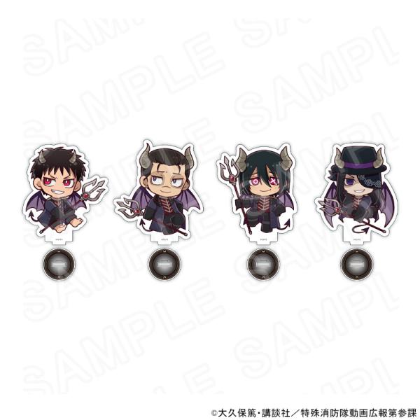 【 10/23 発送予定】 TVアニメ『炎炎ノ消防隊 参ノ章』 ミニキャラアクリルスタンドコンプリートBOX Avol.3 グッズ