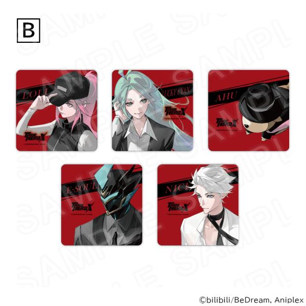 03/27 発送予定】 アニメ「TO BE HERO X」 コースターセットB グッズ