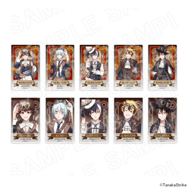 ■商品名：『SERVAMP-サーヴァンプ-』チェキ風トレーディングカード（描き下ろし）■商品タイトル：SERVAMP-サーヴァンプ-■商品タイトルヨミ：サーヴァンプ■アイテム：トレーディングカード■キャラ：城田真昼／クロ／リヒト・ジキルラン...