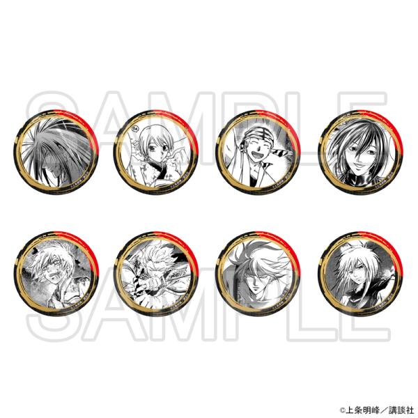 SAMURAI DEEPER KYO コレクション缶バッジ ※ブラインド販売 グッズ