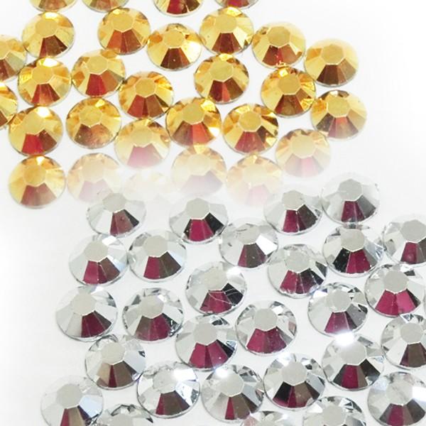 ラインストーン ネイルパーツ ネイル シルバー ゴールド ストーン