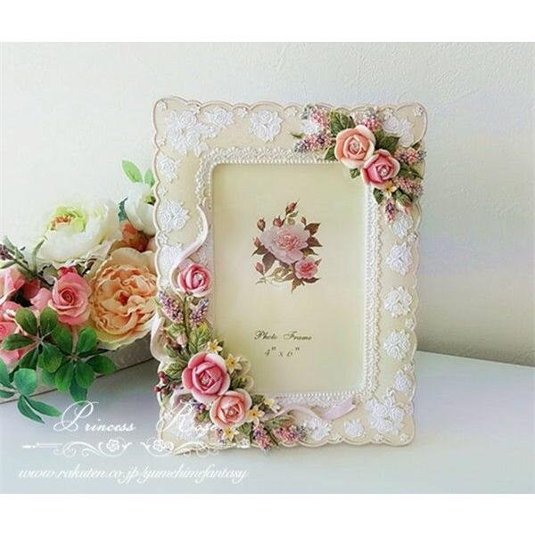 写真立て プレゼント おしゃれ フォトフレーム おしゃれ かわいい ローズ 薔薇雑貨 姫系 花柄 ボタニカル 母の日ギフト 1705 44 550 Princessrose03 通販 Yahoo ショッピング