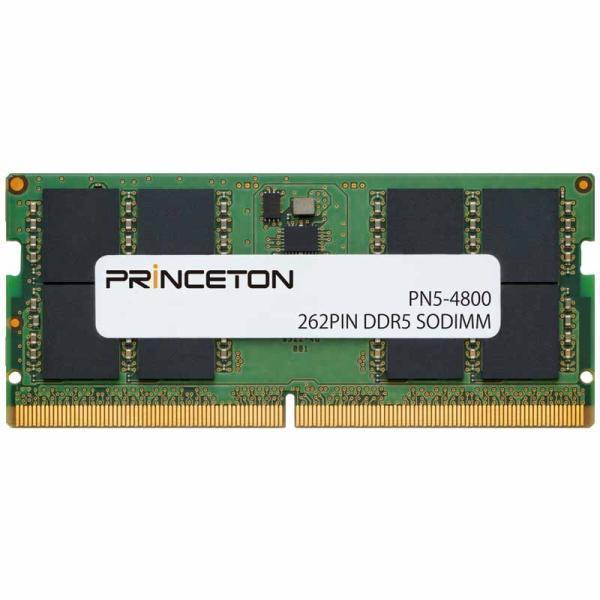 DOS/V ノート・スリムデスクトップ用メモリモジュールDDR5-4800 SODIMM 16GB【特長】PN5-4800シリーズはDDR5-4800(PC5-4800/PC5-38400※1)に対応したコンパクトデスクトップ・ノートPC用...