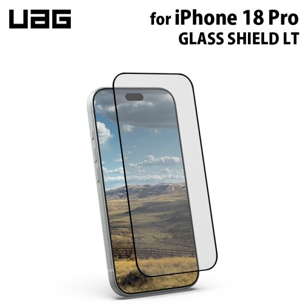 UAG iPhone 18 Pro / 17 Pro用 GLASS SHIELD LT 画面保護 UAG-IPH26MA-SPL ユーエージー アイフォン 耐衝撃 頑丈 ガラスシールド ガラスフィルム 保護フィルム
