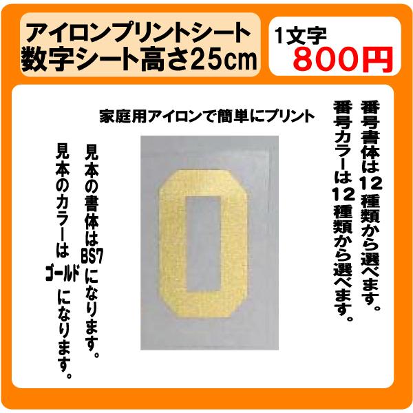 番号 プリント シート Ｈ25ｃｍ ラバー