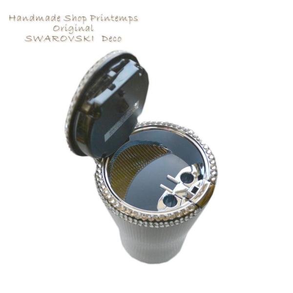 Swarovski One Color クリスタル ラウンド 車用灰皿 おしゃれ 吸殻入れ 灰皿 キラキラ かわいい Buyee 日本代购平台 产品购物网站大全 Buyee一站式代购 Bot Online